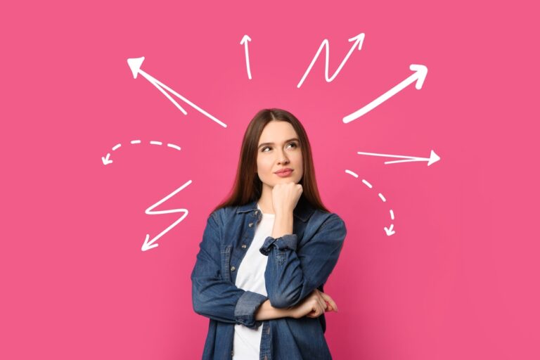 Young Woman Thinking About Purchasing Her First RV