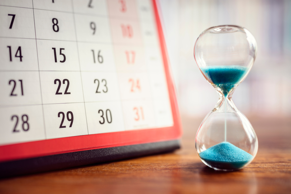 Calendar Counting Down to Loan Approval