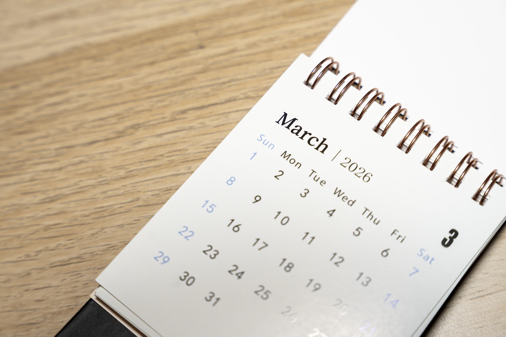 March Calendar in Full Focus